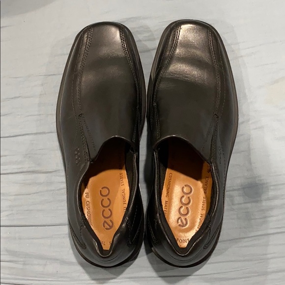 ecco new jersey slip on black